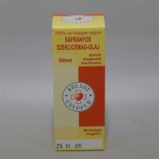 Bálint sáfrányos szeklicemmag-olaj 50 ml gyógyhatású készítmény