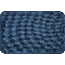 baliv fürdőszobaszőnyeg 40 cm x 60 cm poliészter sötétkék lakástextília