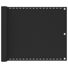  Balkon napellenző HDPE 75x400 cm Antracit kerti bútor