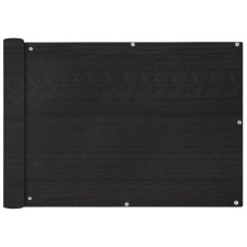 balkon napellenző HDPE 75x600 cm Antracit kerti bútor