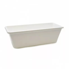  Balkonláda 40 cm-es fehér kerti tárolás