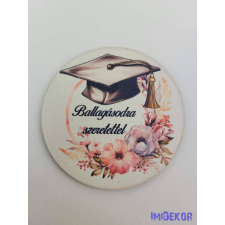  Ballagásodra szeretettel kerek 7,5cm - 10 dekorációs kellék