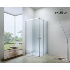 Balneum Royal 120x80-as szögletes zuhanykabin 6mm-es nano vízlepergető üveggel BL-506 kád, zuhanykabin