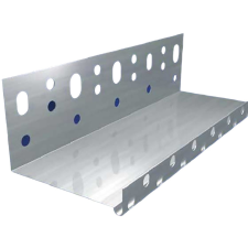 BaloBau lábazati indítóprofil alumínium 10cm 2.5fm/szál élvédő, sín, szegélyelem