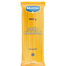  BALOGH TÉSZTA SPAGETTI TOJÁS NÉLKÜLI 400G tészta