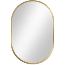 Baltica Design Tiny Border Pastille tükör 40x95 cm ovális arany 5904107904900 fürdőszoba kiegészítő