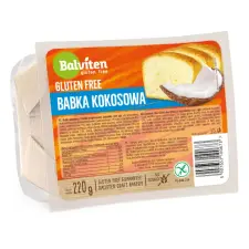 Balviten Balviten gluténmentes kókuszos babka 220 g reform élelmiszer