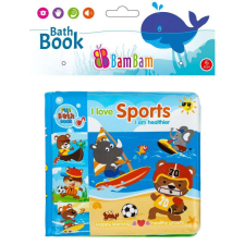 BamBam Fürdőjáték, puha vízhatlan könyv vizisport macis fürdőszobai játék