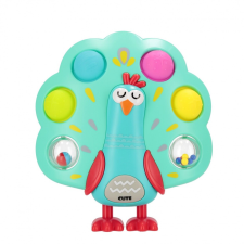  BamBam Páva szenzoros 16x20cm készségfejlesztő