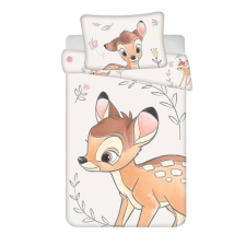 Bambi Beige gyerek ágyneműhuzat 100×135cm, 40×60 cm lakástextília