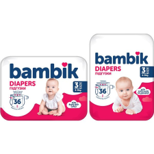 Bambik 3, 36 db pelenka