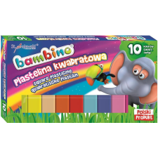 Bambino 10 színű gyurma (002823) kreatív és készségfejlesztő