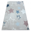  BAMBINO 48130 mosható szőnyeg Csillagok gyerekeknek csúszásgátló - bézs / szürke 120x170 cm