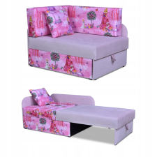 Bambino gyerek sarokkanapé, kihúzható konténer, gyerekágy, Kubuś matrac bútor