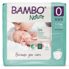 Bambo Nature 0 Premature (1-3 kg) 24 db pelenka