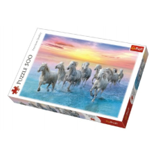 Bámulatos Fehér Lovak Puzzle 500 Darab puzzle, kirakós