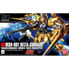 Bandai HGUC 1/144 MSN-001 Delta Gundam figura (GUN60970) játékfigura