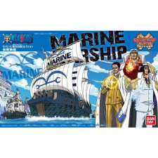 Bandai One Piece Gand Ship Kollekció - Marine Hajó (GUN55619) játékfigura