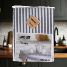 BANQUET Asztalterítő DENIM 120 x 140 cm csíkos 10005911 lakástextília