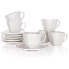 Banquet BANKET ALBA A02886és csészekészlet csészealjjal, 6 db, 250ml tányér és evőeszköz