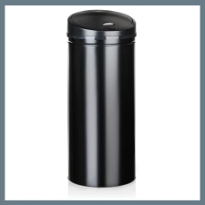 Banquet BRILANZ SENZO 60 l érintésmentes szemetes, kerek, fekete 48861041 szemetes
