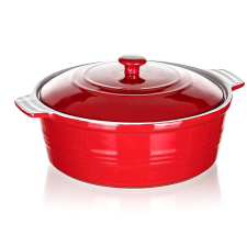 Banquet CULINARIA RedForma sütőedény fedővel, 31,5 × 26,5 × 14,5 cm sütés és főzés