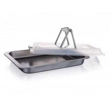  Banquet Culinaria tepsi műanyag fedővel - 42x29 cm edény