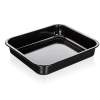Banquet CULINARIA Zománcozott, 41 × 37 × 7 cm, fekete