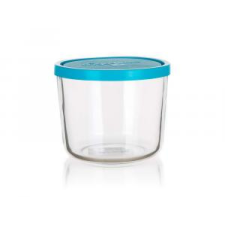  Banquet Ételtároló kerek 813 ml üveg + mûanyag Frigoverre 05339140 konyhai eszköz