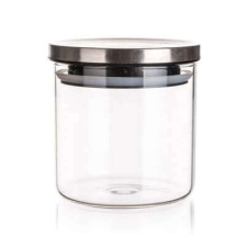 Banquet Freia üvegtároló fémtetővel - 650 ml bögrék, csészék