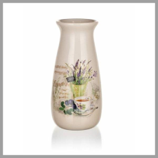 Banquet Kerámia váza LEVENDULA mintával, 19 cm 60ZF1291 dekoráció