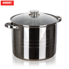 BANQUET Rozsdamentes acél edény LIVING 16,2 l 48722016-A edény