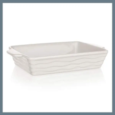 Banquet Téglalap alakú sütőtál CULINARIA Fehér 24 x 14,5 cm 60ZF02 edény