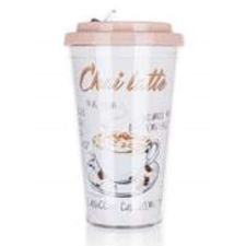 Banquet Termosz COFFEE 500 ml, chai, duplafalú termosz