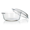 Banquet Üveg Sütőtál+Fedő Kerek