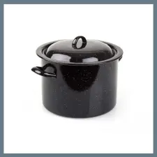  BANQUET zománcozott lábas fedővel, 17 l 30cm 13VEFP30 edény