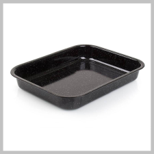 Banquet Zománcozott tepsi CULINARIA fekete 34 x 26 x 5 cm 13705041 edény