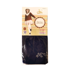 BAOLLY Gyerek harisnyanadrág strasszkövekkel - Sötétkék 110-116