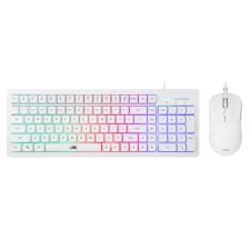 Baracuda Orca Gaming US billentyűzet és egér fehér (BGC-011W) (BGC-011W) billentyűzet
