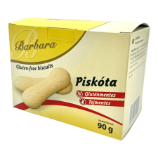 Barbara GLUTÉNMENTES BABAPISKÓTA - 90G reform élelmiszer