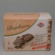 Barbara gluténmentes kajszis kakaós vaníliás linzer 150 g reform élelmiszer