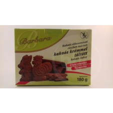  Barbara gluténmentes kakaós keksz kakaós tölt. étbevonatos 150 g csokoládé és édesség
