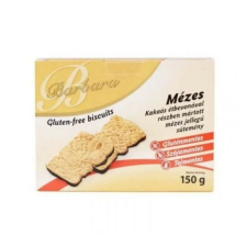  Barbara gluténmentes mézes jellegű teasütemény 150 g csokoládé és édesség