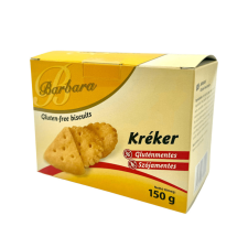 Barbara GLUTÉNMENTES SÓS KRÉKER - 150G reform élelmiszer