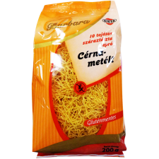 Barbara gluténmentes száraztészta (cérnametélt) 200g gluténmentes termék