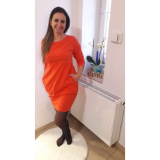  Barbara-háromnegyedes újjal- narancs