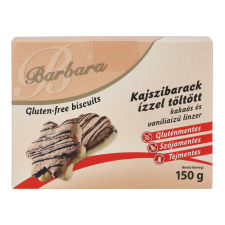  BARBARA KAJSZIVAL TÖLTÖTT LINZER GM. csokoládé és édesség