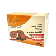 Barbara kakaós krém. tölt. omlós k. 150g csokoládé és édesség