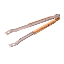  Barbecook BC-ACC-7069 rozsdamentes acél fogó, gumifa nyél, 100% FSC, 40cm kerti sütés és főzés