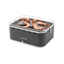 BARBECOOK Carlo asztali faszenes grill 44x33x21cm szürke (BC-CHA-1015) grillsütő